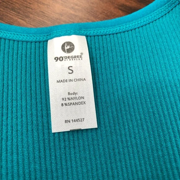 (2023)90 Degree By Feflex Ribbed Crop Top - Picture 4 of 14